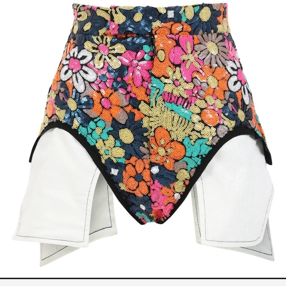 Theplasticnyc boutique Flower Shorts